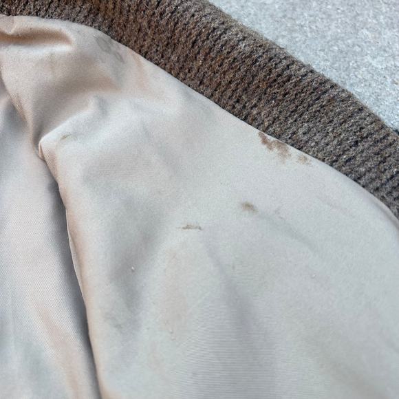 Woolrich Snowflake Fair Isle Wool Blend Jacket Sz M - Picture 9 of 16